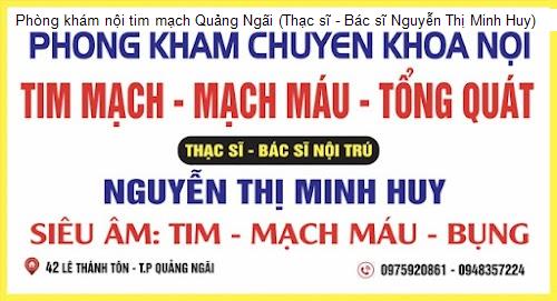 Hình ảnh Phòng khám nội tim mạch Quảng Ngãi (Thạc sĩ - Bác sĩ Nguyễn Thị Minh Huy)